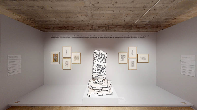 Jean Dubuffet – Rétrospective : Vue de l'exposition Jean Dubuffet, Fondaton Pierre Gianadda, Martigny, 2021. © CLAD - THE FARM 23